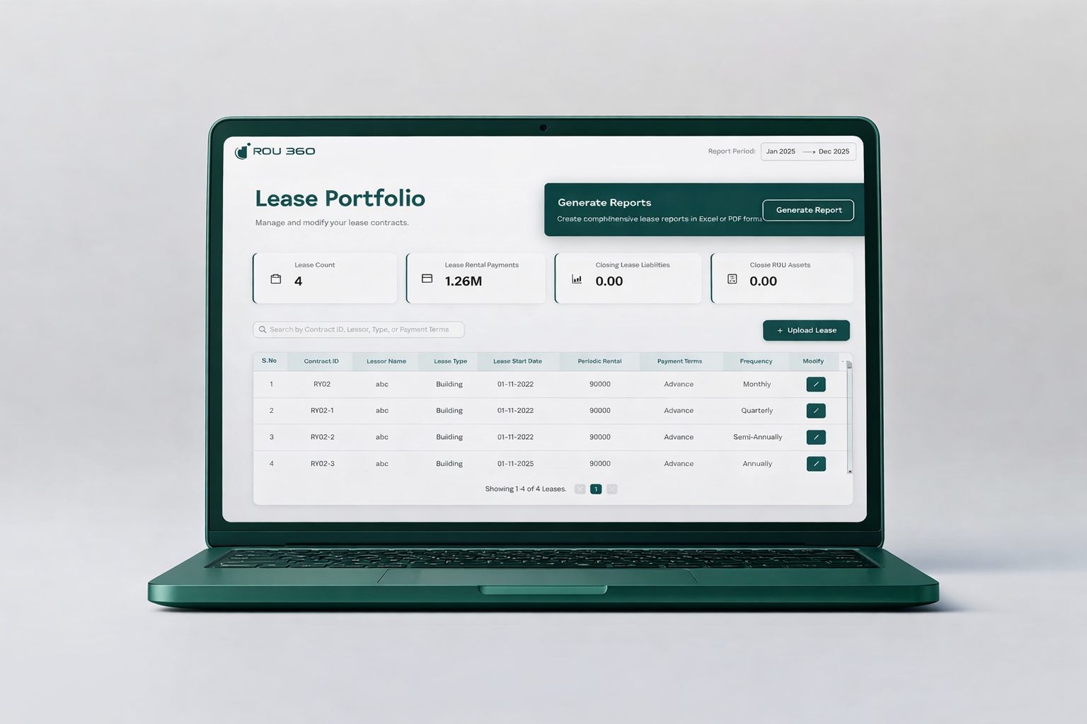 IFRS 16 Lease Accounting Software