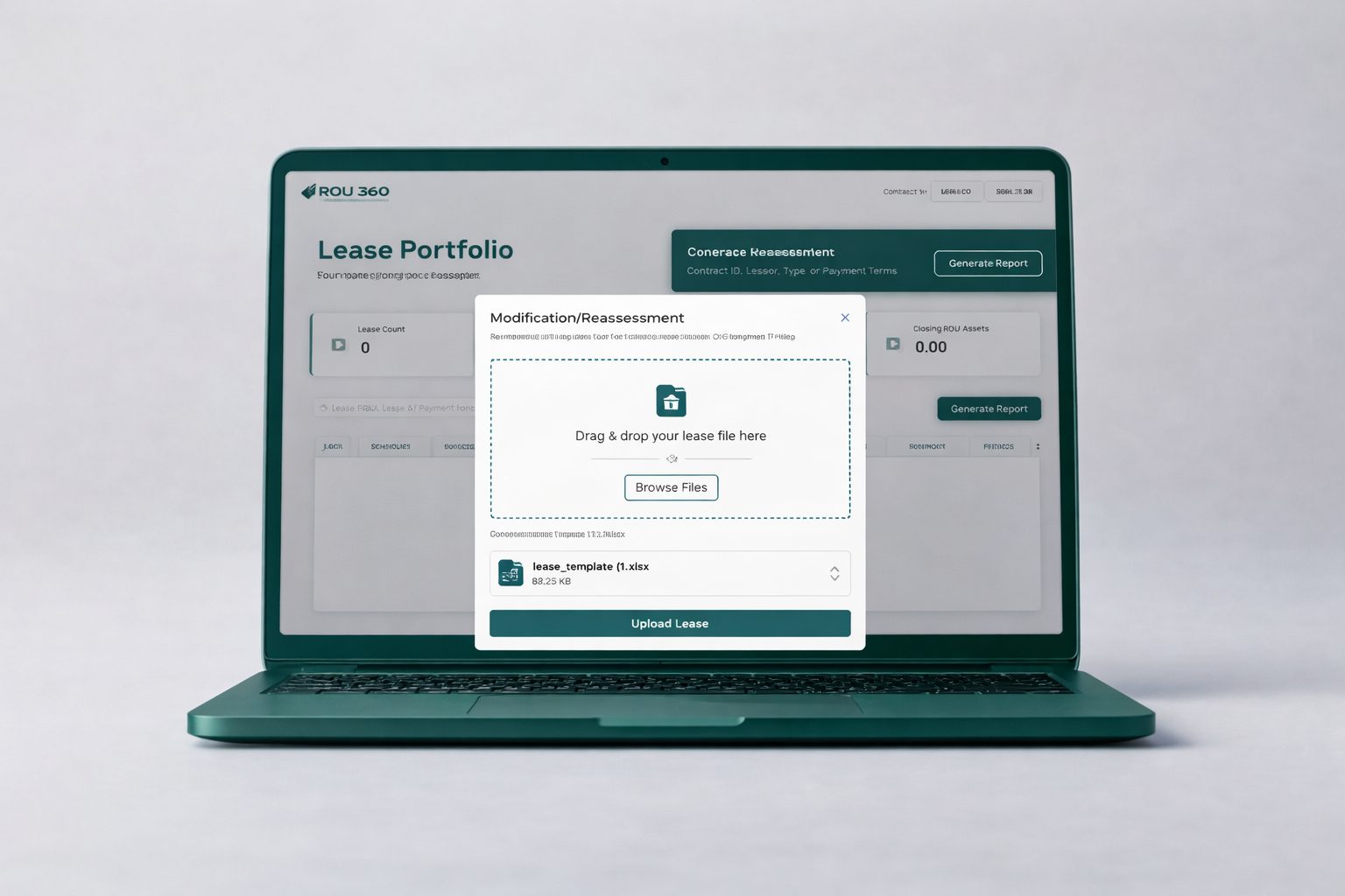 ROU 360 Integration with Financial Systems